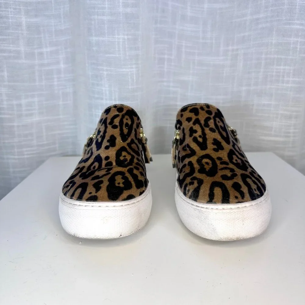 Steve Madden Glaammar Zip Platform Sneaker In Leopard 8